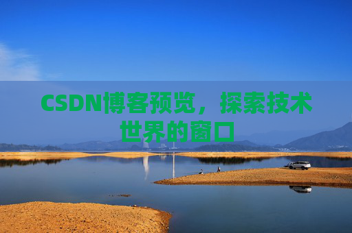 CSDN博客预览，探索技术世界的窗口